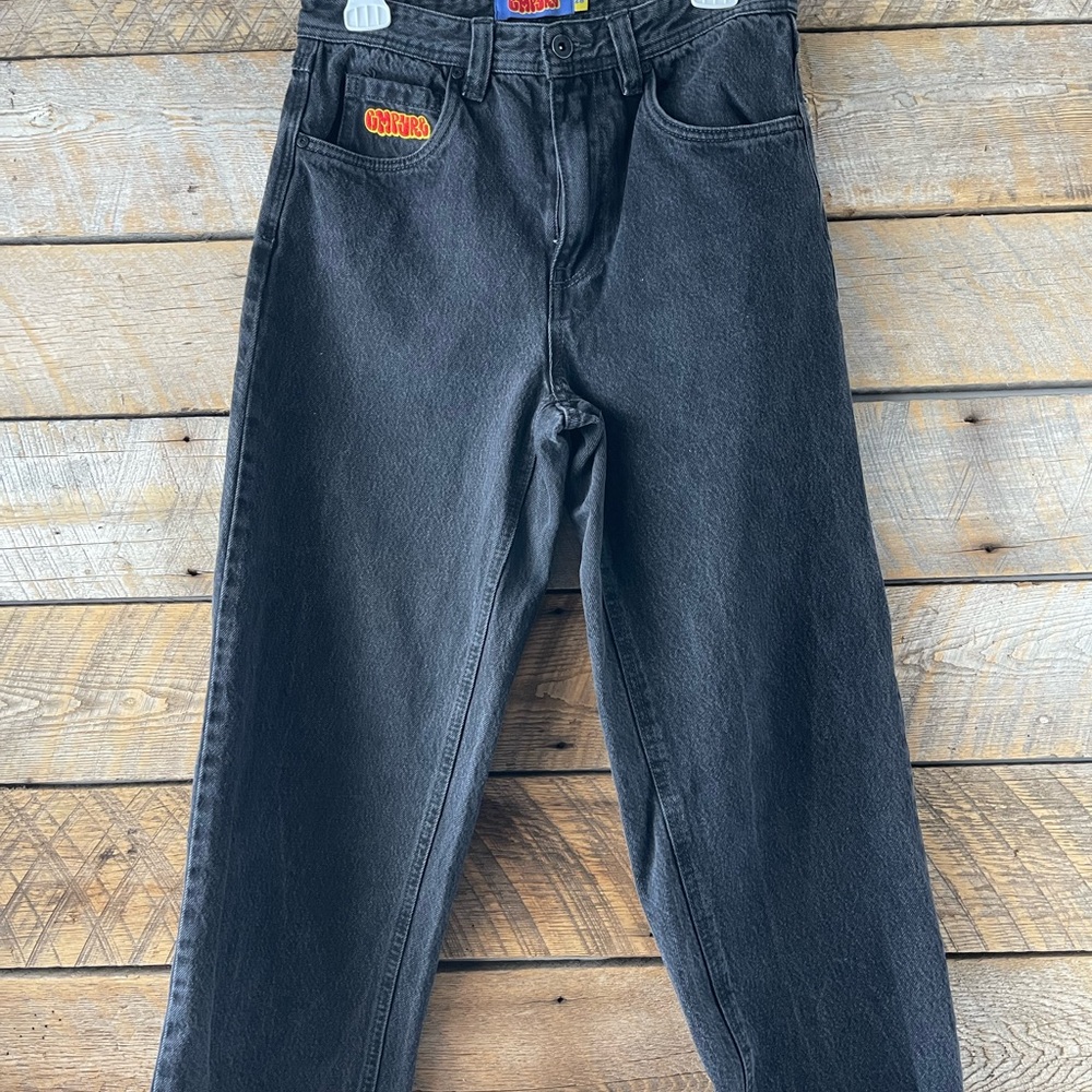 Empyre Women’s Straight Leg Jeans — Faded Black